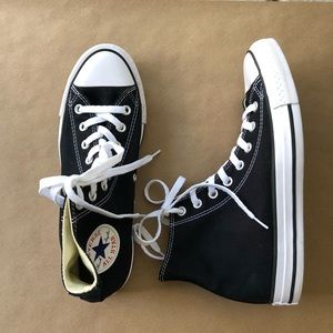 Black High Top Converse Chuck Taylor